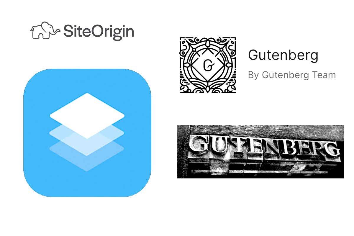 Site Origin vs Gutenberg